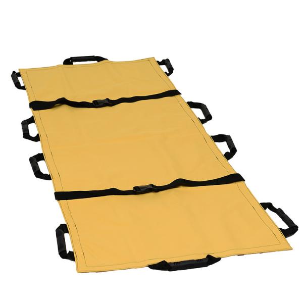 Aluminum Soft Carry Stretcher Yellow Medical Soft Stretcher For First Aid Treatment