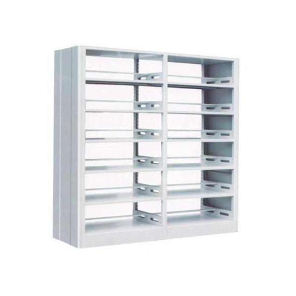 School Library Book Metal Storage Rack Durable 1.0mm Iron Metal Book Shelf