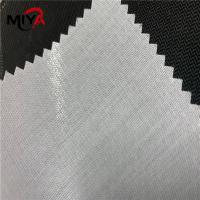 Collier de chemise fondant rayant le matériel de polyester de coton de tissu