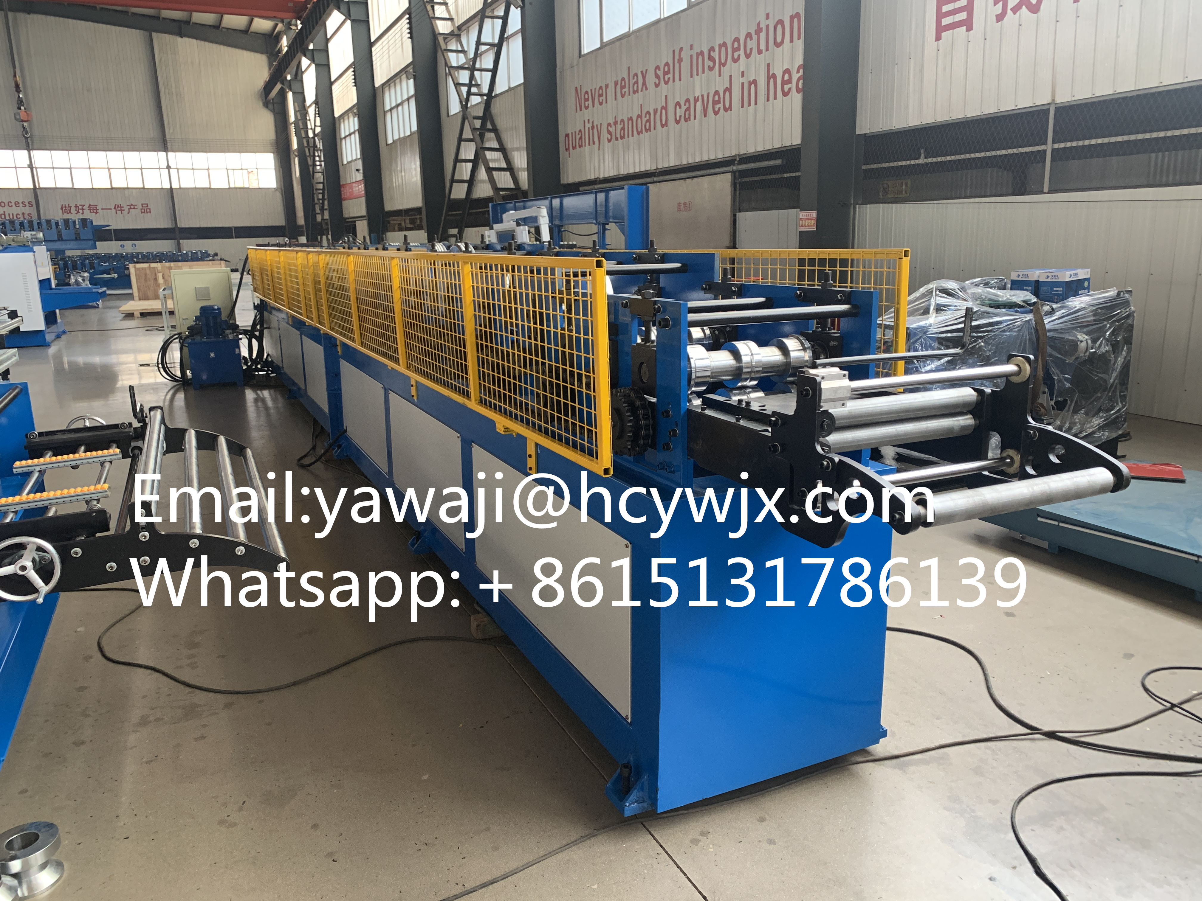 High Speed Square Downspout Cold Roll Forming Making Machine For Sale China