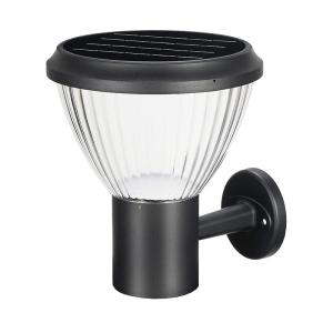 Applique murale solaire d'extérieur moderne IP65 pour jardin, LED blanc chaud,