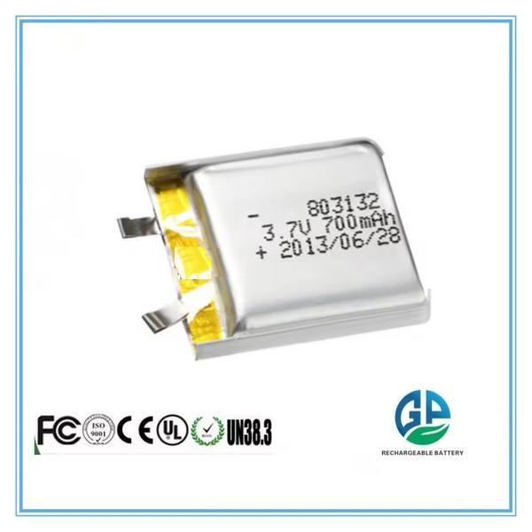 High Discharge Rate Battery Full Capacity KC 3.7v 700mah Rechargeable Li-Ion Battery 803132 Lithium Battery