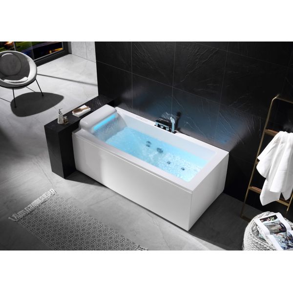 1700mm Hottub With Waterfall Neck Massage