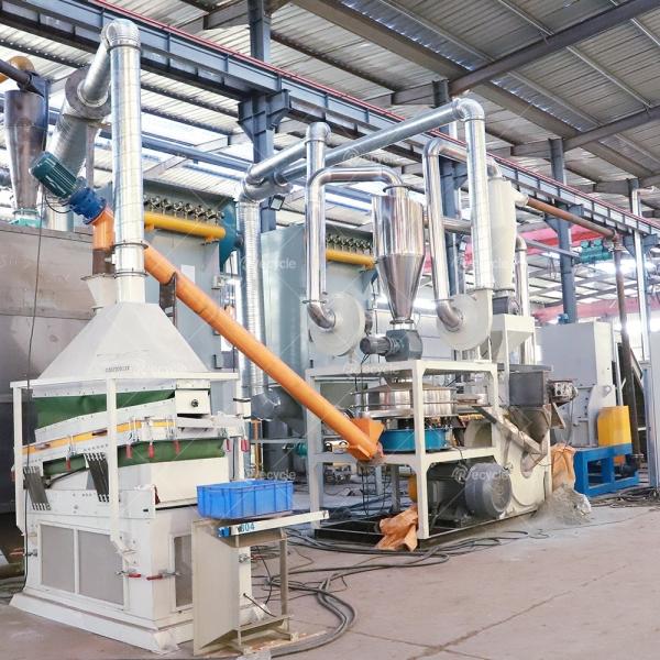 TV Boards Recycling Line 1000 kg/h Printed Circuit Board Motherboard Recycling Machine