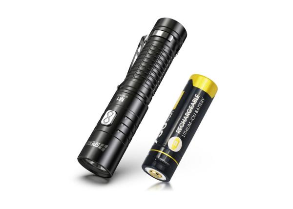 Mini Aluminum Compact Knife EDC 14500 Camping LED Flashlights