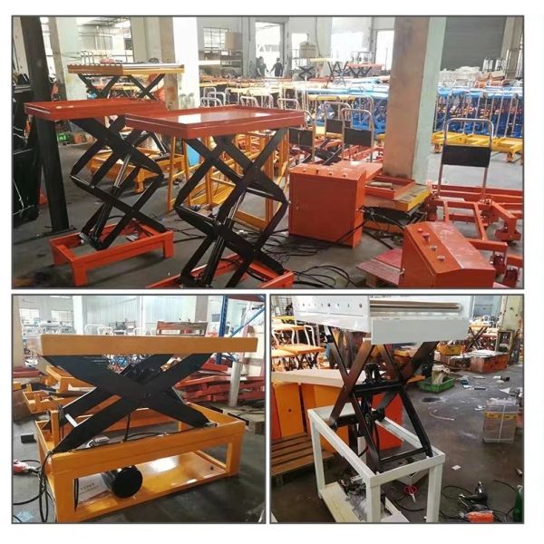 Двойник рукоятки руководства KAD 1760lbs гидравлический Scissor таблица подъема