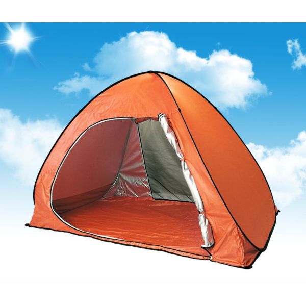 165*200*130 см. Двухместная палатка для кемпинга на открытом воздухе Синяя водонепроницаемая УФ-устойчивая 190T Поп-Ап Shelter