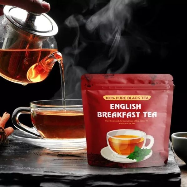 Eco Tea Packaging Pouch Flexible Design Compostable Tea Packaging