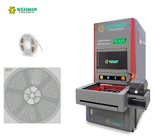 x ray counter with auto scanning barcode and QR code and printing label for smd material statistics