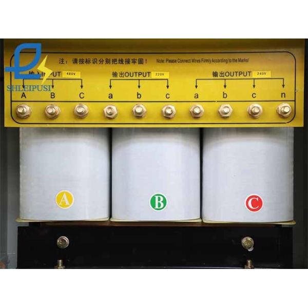50KVA 40KW 3 Phase Transformer 480V To 240V 200V Power Transformer For Industrial Use