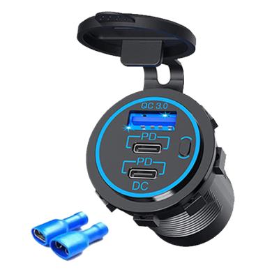 Compacto 5V 2.1A Cargador de automóvil USB de doble puerto Universal Cargador de automóvil Diseño fácil de usar