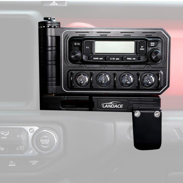 Jeep Wrangler JL Accessories 198.5*201*78mm Vehicle Radio Station Bracket Switch Panel