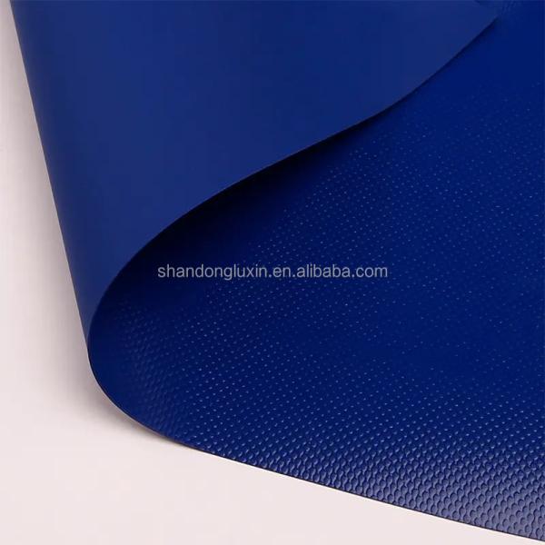 Heavy Duty Woven Truck Side Curtain Tarpaulin PVC Coated Water Resistant Make-to-order