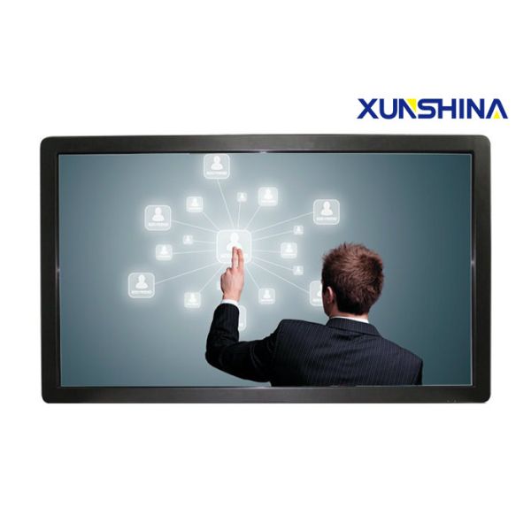 Wall Mounted 22" Capacitive Interactive Information Kiosk / School Digital