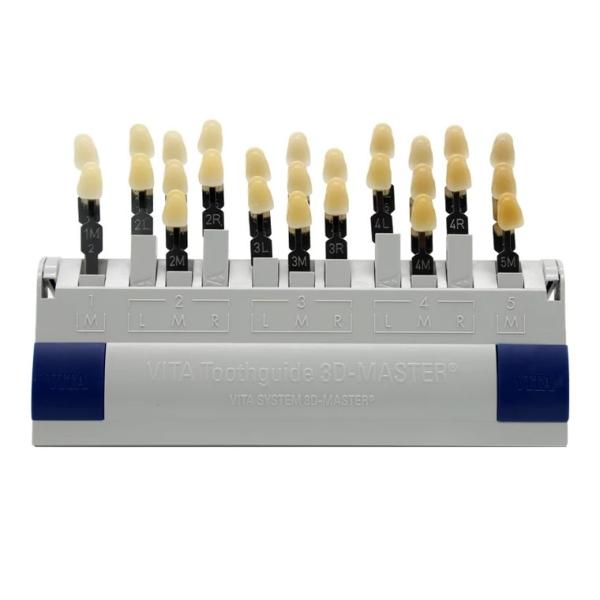 29 Colors Dental Lab Tools 3 D Resin Teeth Shade Guide Dental Teeth Color Compare