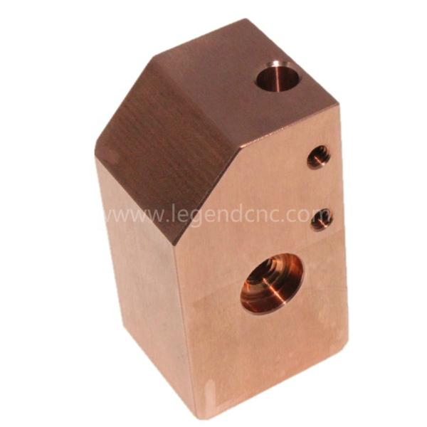 Free Sample Copper CNC Machining For Industrial Equipment Parts Safety Packed