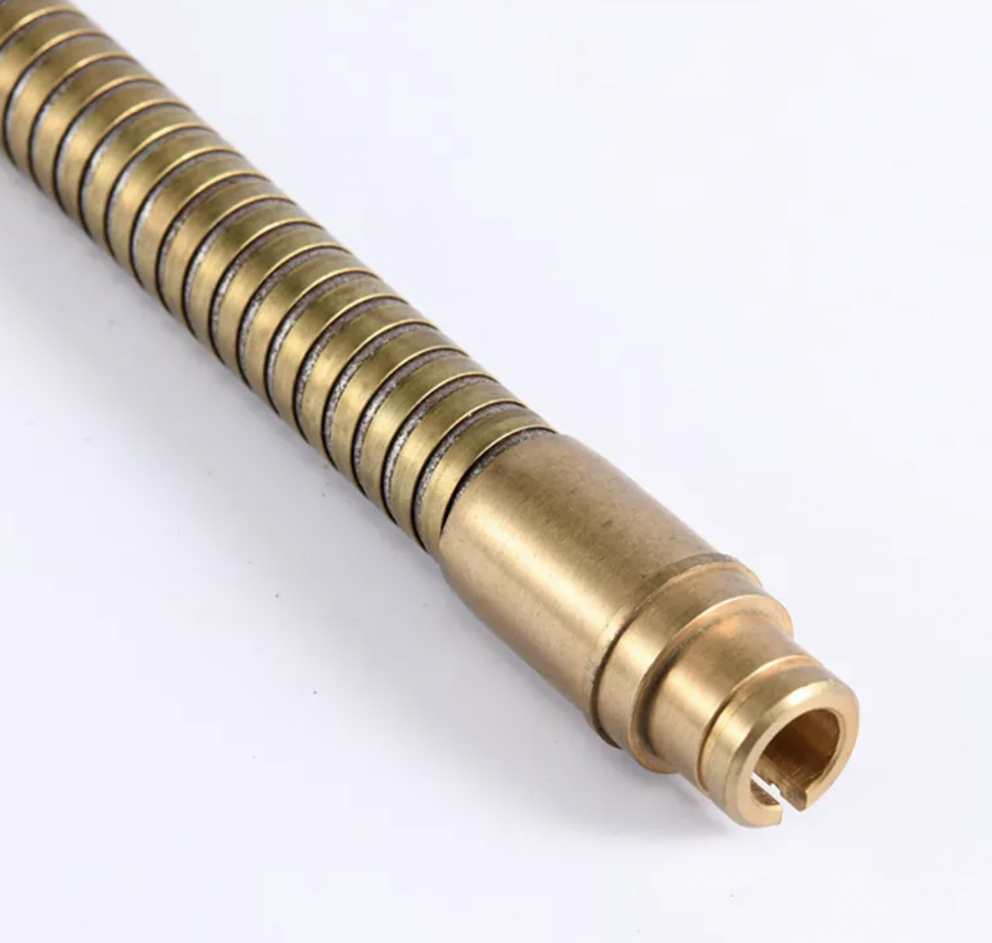 316 Stainless Steel Flexible Tube Triangle 4Mm Flexible Metal Gooseneck Tube Bronze Copper