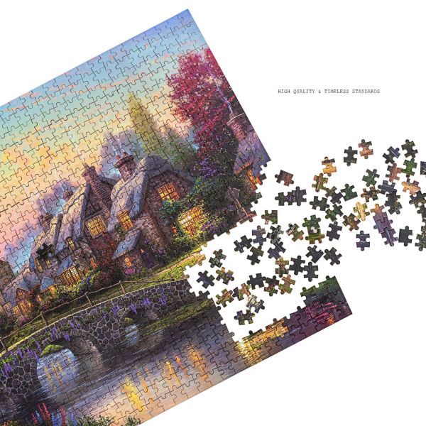 Sublimation Landscape 1.8mm Paper Jigsaw Puzzle Games 1000pcs
