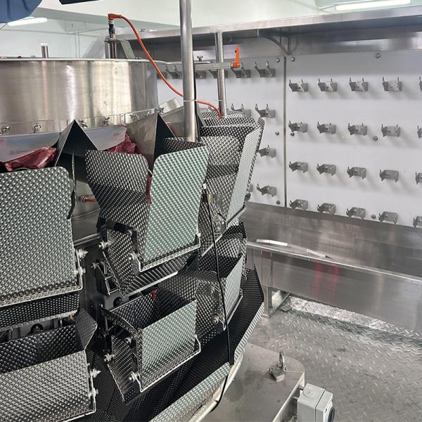 Fresh Rib Plastic Box Packaging Production Line With 10'' Color Touch Screen