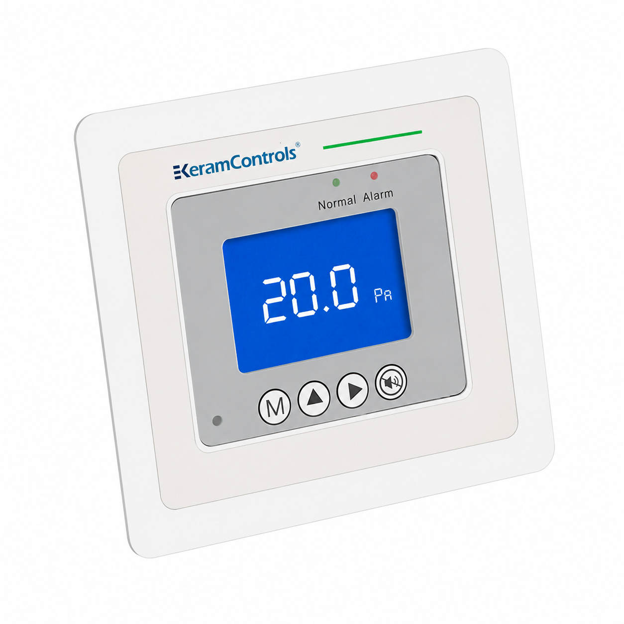 KDPM100 Differential Pressure Monitor with Backlight LCD Display and 4-20 mA or