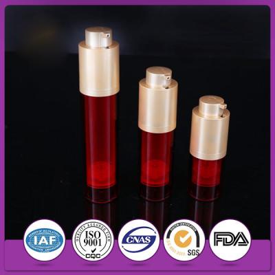 Recycled ABS Round Airless Snap On Stand Up Straight Cosmetic Bottle 15ml
