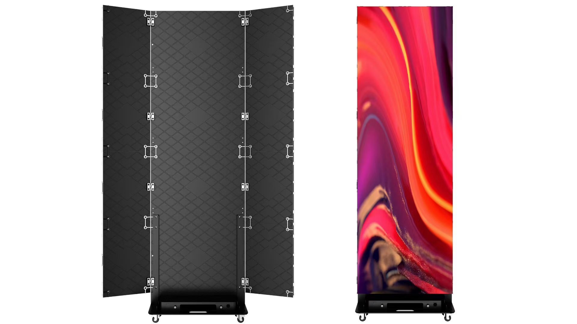 COB Advertising Poster LED Screen Display High Contrast Module Seamless Splicing