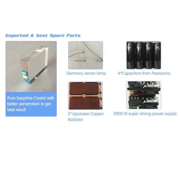 Permanent Hair Remove device SHR & IPL fda approved ipl