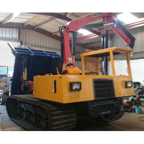 Custom 700X100X80 Dumper Rubber Tracks ISO9001:2015 Certified with High Tractive Force for Hitachi CG 45 Carrier