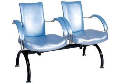 2 Seat Salon Reception Chairs Public Rest / Beauty Salon Waiting Room Furniture