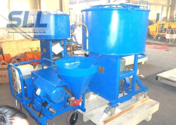 Big Volume Concrete Spraying Machine / Mortar Spray Equipment 760×800×1400m
