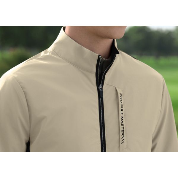 Men's Lightweight Polyester Golf Jacket OEM Custom Sport Outerwear Item