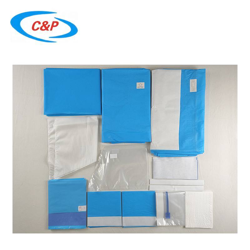Sterile Single Use Thoracic Procedure Drape Pack For Hospital Operating Theatre
