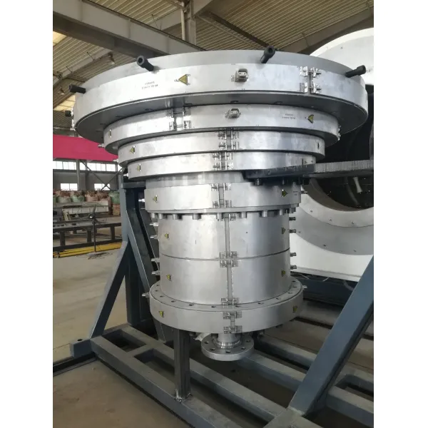 Plastic PE Preinsulated Pipe Machine / HDPE Jacket Pipe / Sleeve Pipe Tube Making Machine Extrusion Production Line