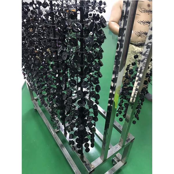 High Efficiency Stainless Steel Vacuum Titanium PVD Gold Plating Machine For Gold Rose Gold Black Rainbow Color