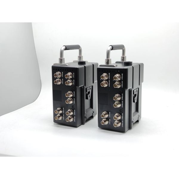 5x 3G SDI Optical Fiber Transmission Kits With 1G Network