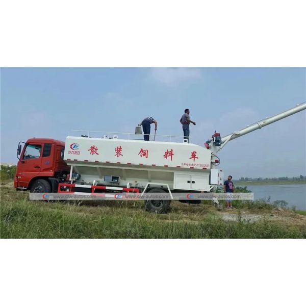 Тележка доставки питания 20CBM Dongfeng Тяньцзиня 4x2 оптовая с мотором Сименс