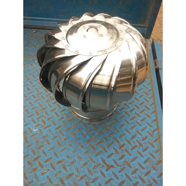 150mm roof turbo ventilator fo tube stainless steel