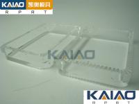 O plástico de (PC) do policarbonato parte o protótipo, criação de protótipos rápida rápida do CNC, material transparente dos serviços rápidos do CNC