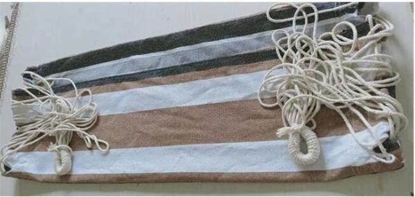 Hammock Chair Hanging Rope Swing - Max 500 Lbs - 2 Cushions Included - Steel Spreader Bar with Anti-Slip Rings