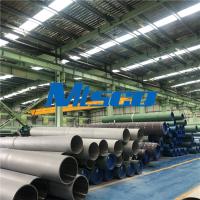 Tubulação sem emenda de aço inoxidável de ASME SA312 48.3x3.68MM para Marine Industry
