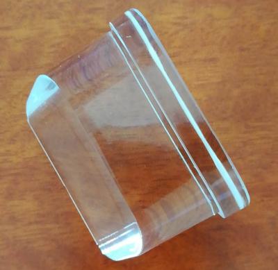 Clear Glass Light Diffuser Tube Customized Size Waterproof Long Durability