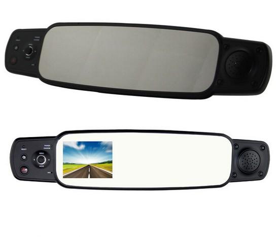 Novatek Chipset Rearview Mirror Camera 2000A Car DVR 1080P 3.0" LCD 120 Degree G-sensor HDMI Motion Detection