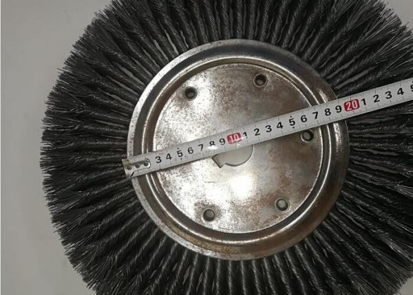 350MM OD Knotted Wire Wheel Brush Double Section Standard High Elongation