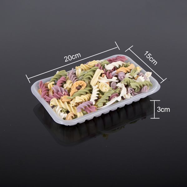Disposable 20*15*3cm Frozen Food Tray Packaging