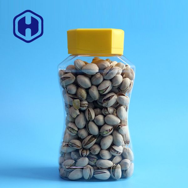 Ясная высота опарника 180mm пластиковой упаковки фасолей порошка 800ml