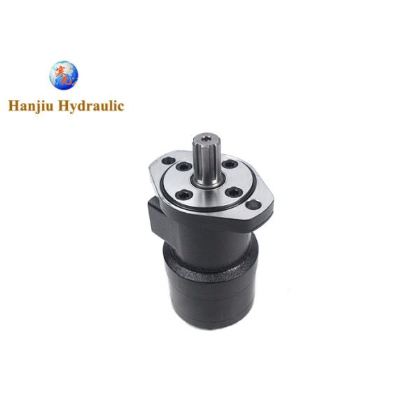 BMRS200 Hydraulic Motor  Orbit Motor 2 Bolts Flange SAE 6B spline Shaft flange rotated 90 degree