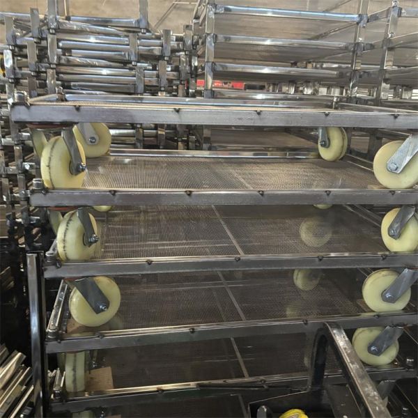 Removable Stainless Steel Drying Dehydrate Rack Shelves Cooling Trolley Rack Trolley