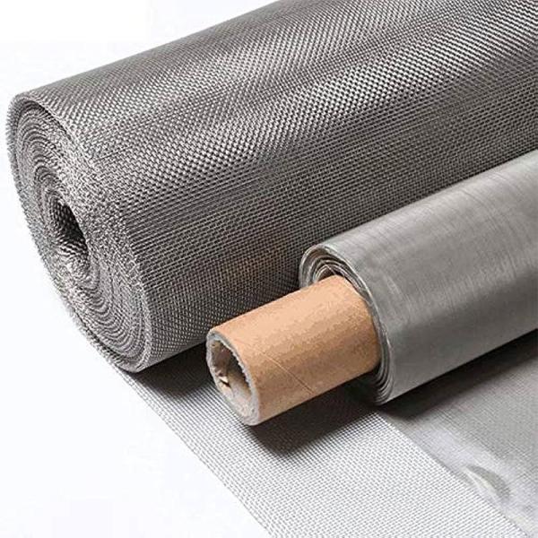 Customizable Silver Hole Filter Mesh Woven from Stainless Steel Wire for Acid and Alkali Resistance in Plain Weave Style