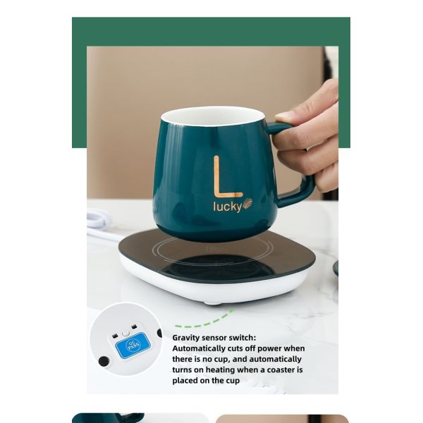 Customized Request Cup Warmer Heater Hot Plate for Milk Tea Water Heating Coaster