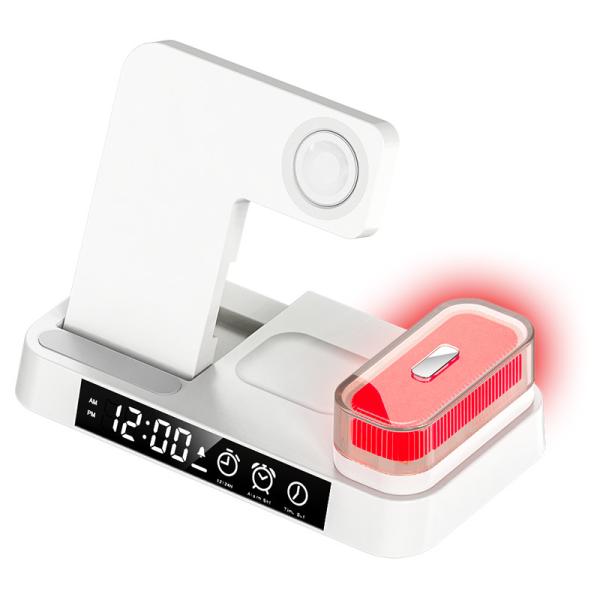 ABS Fast Qi Wireless Charging Stand Magnetic With USB Cable